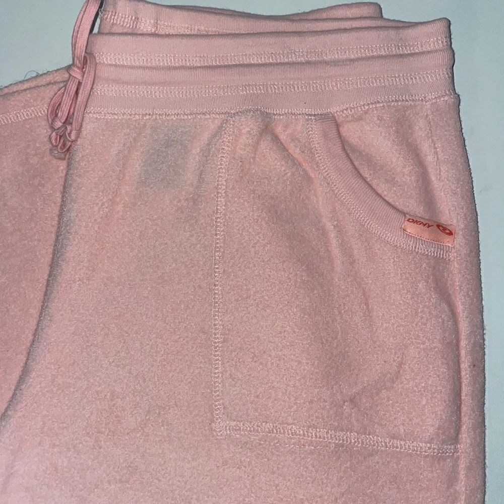 DKNY Active xL Drawstring Terry Cloth Sweat Pants